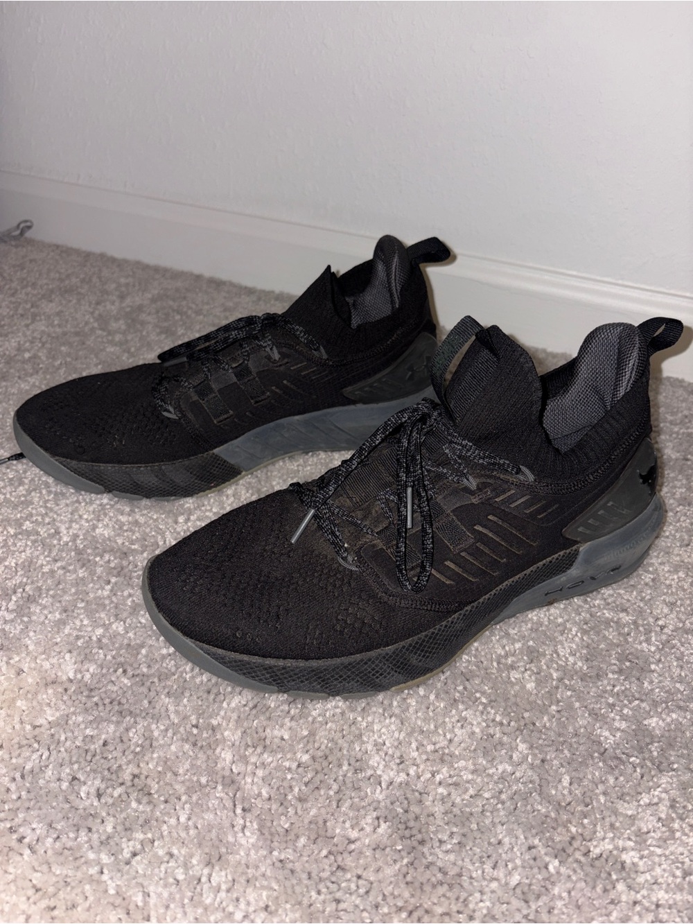 Under Armour Project Rock 3 Training Shoes Men’s Size 11 Black